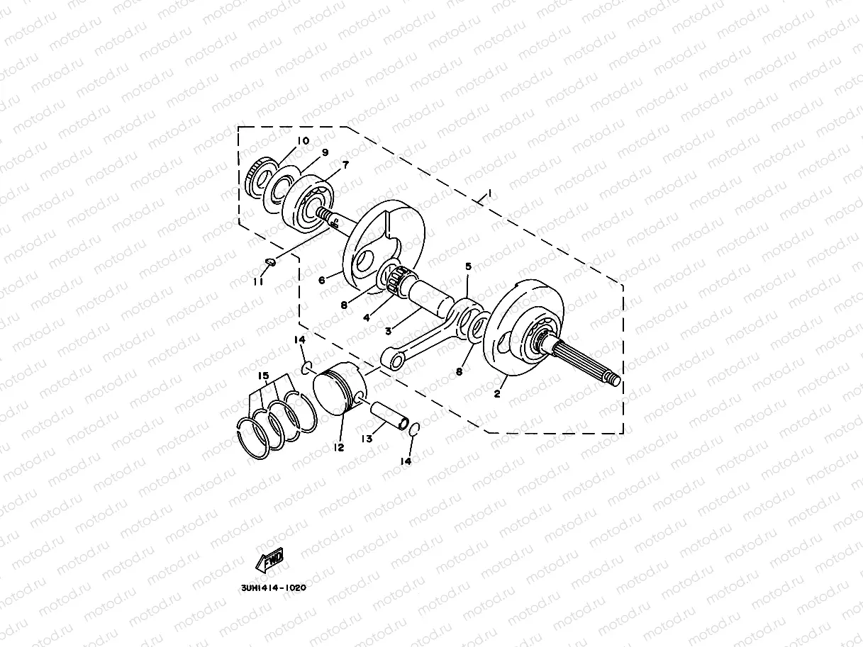 CRANKSHAFT & PISTON