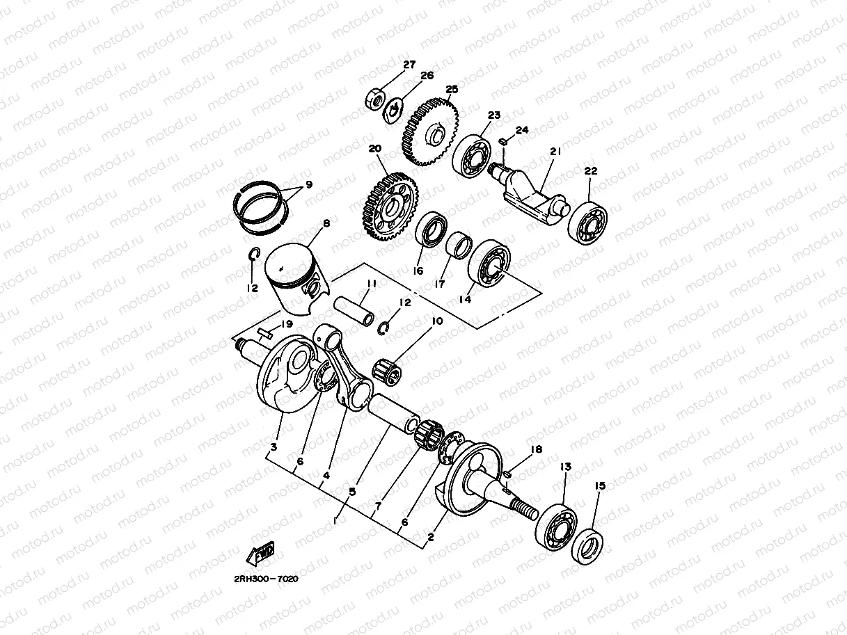 CRANKSHAFT & PISTON