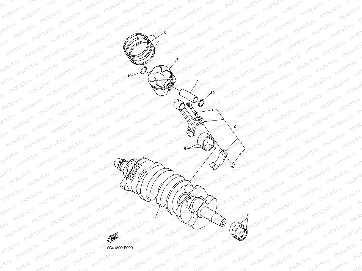 CRANKSHAFT & PISTON