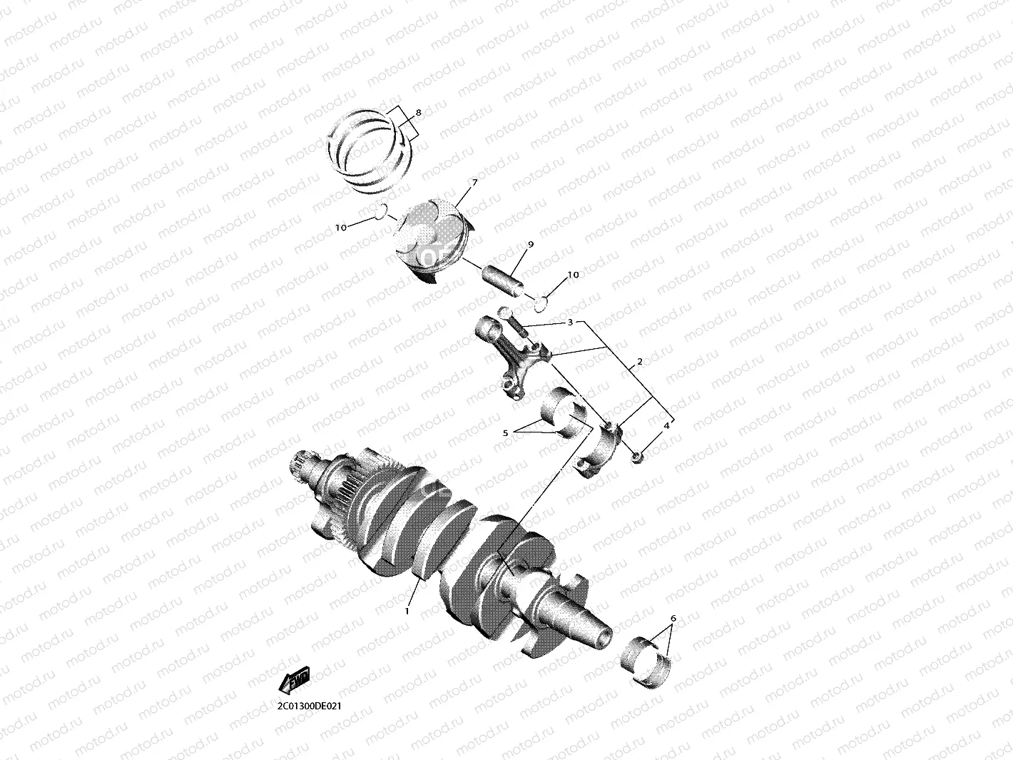 CRANKSHAFT & PISTON