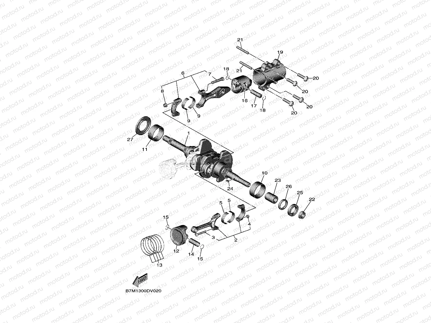 CRANKSHAFT & PISTON