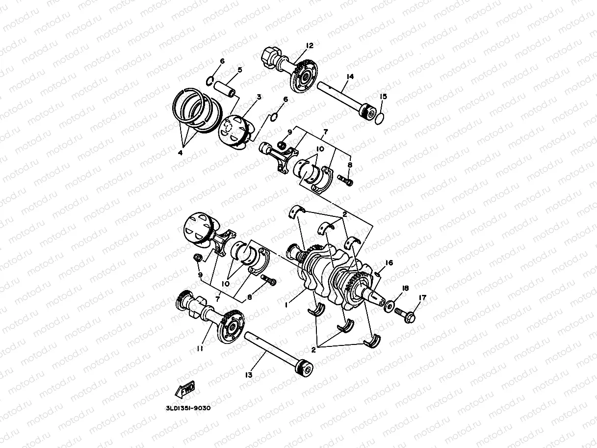 CRANKSHAFT & PISTON