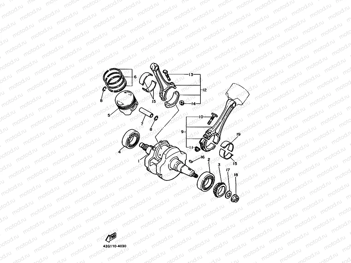 CRANKSHAFT & PISTON