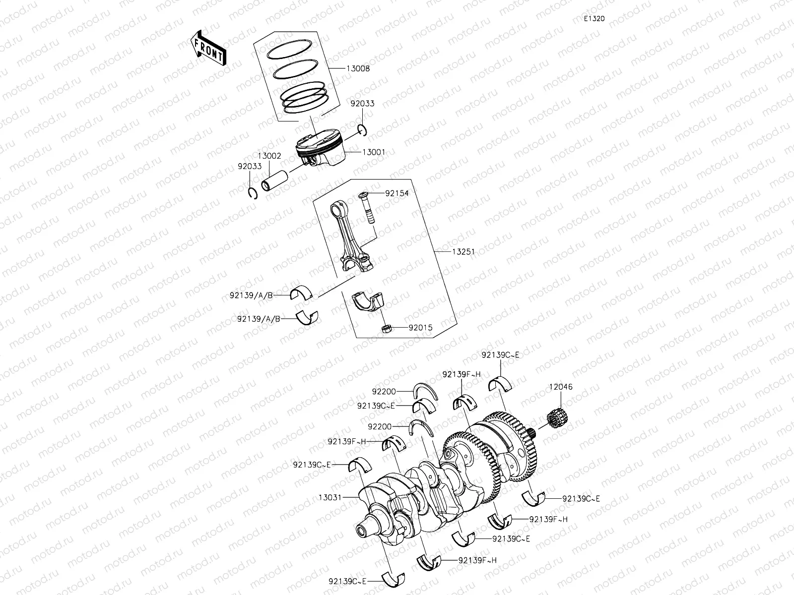 Crankshaft & Pistons