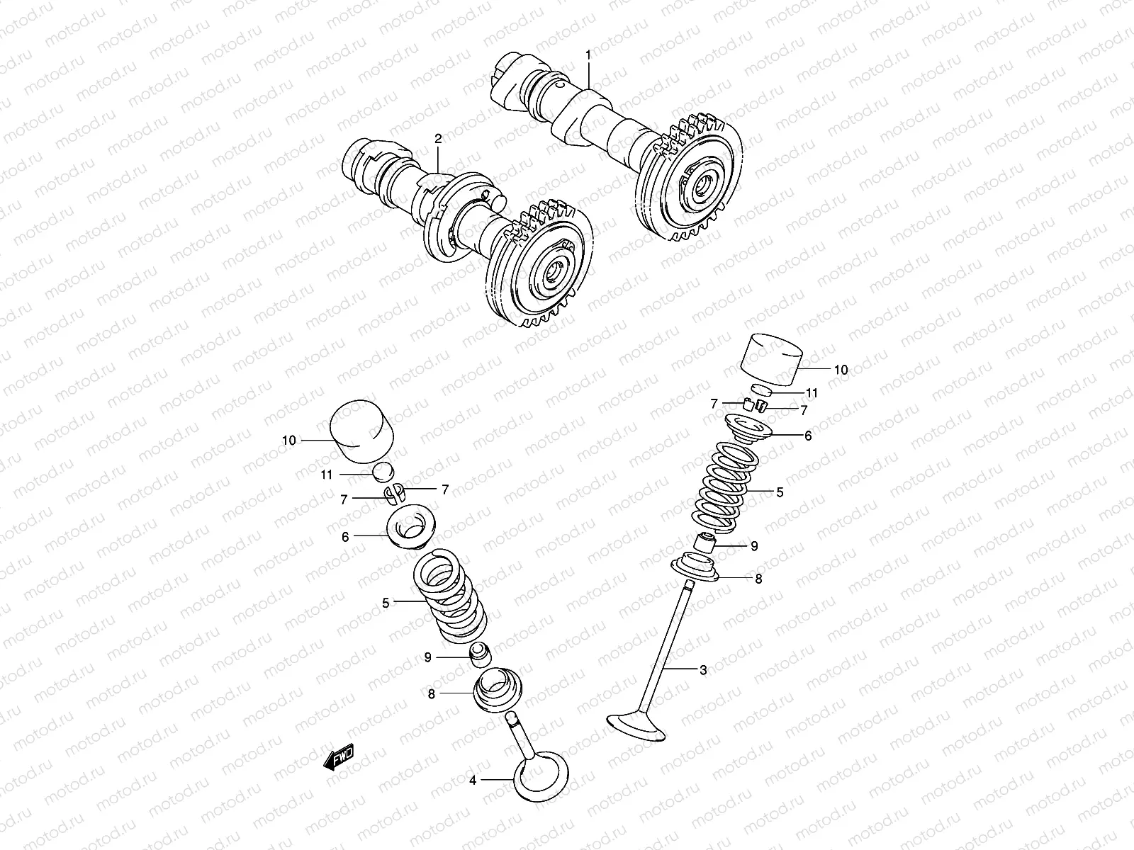 CRANKSHAFT-VALVE