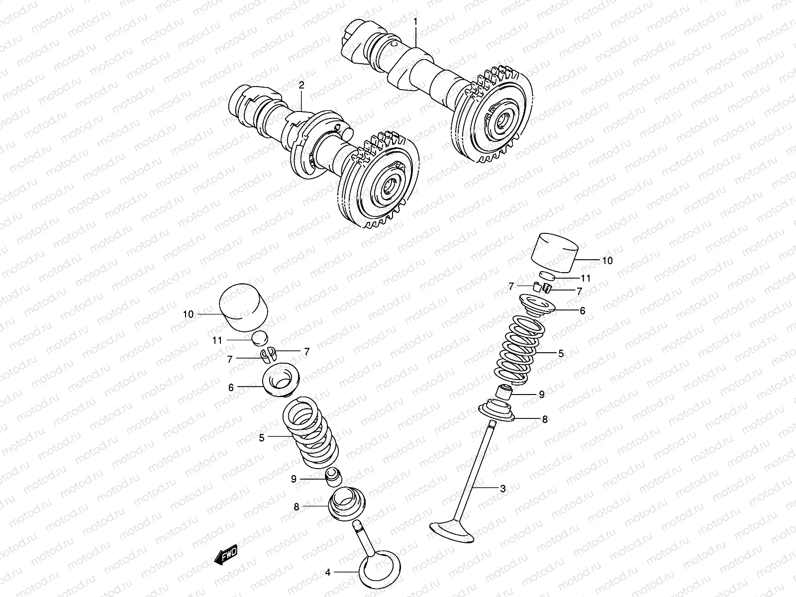 CRANKSHAFT-VALVE