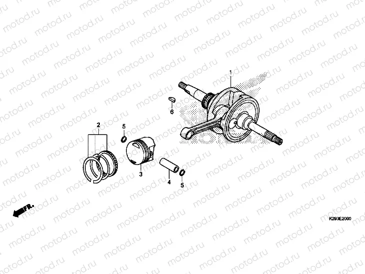 CRANKSHAFT/PISTON