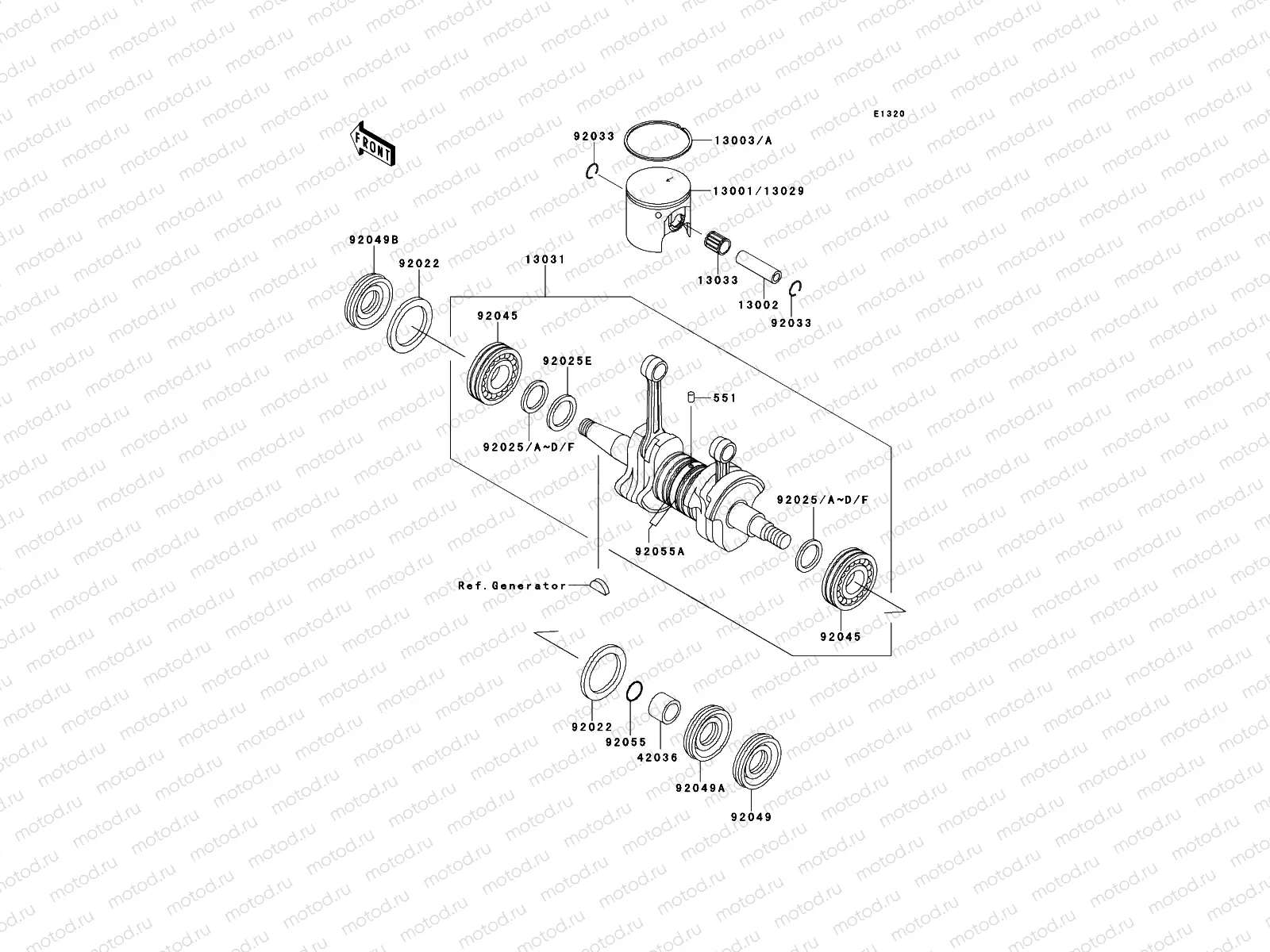 Crankshaft/Piston