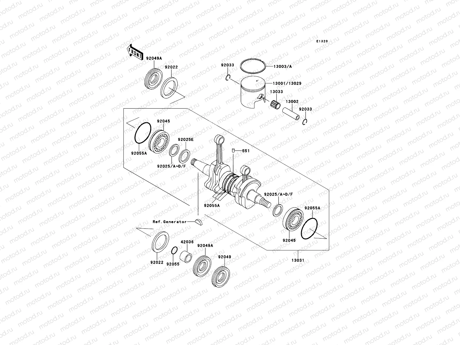 Crankshaft/Piston