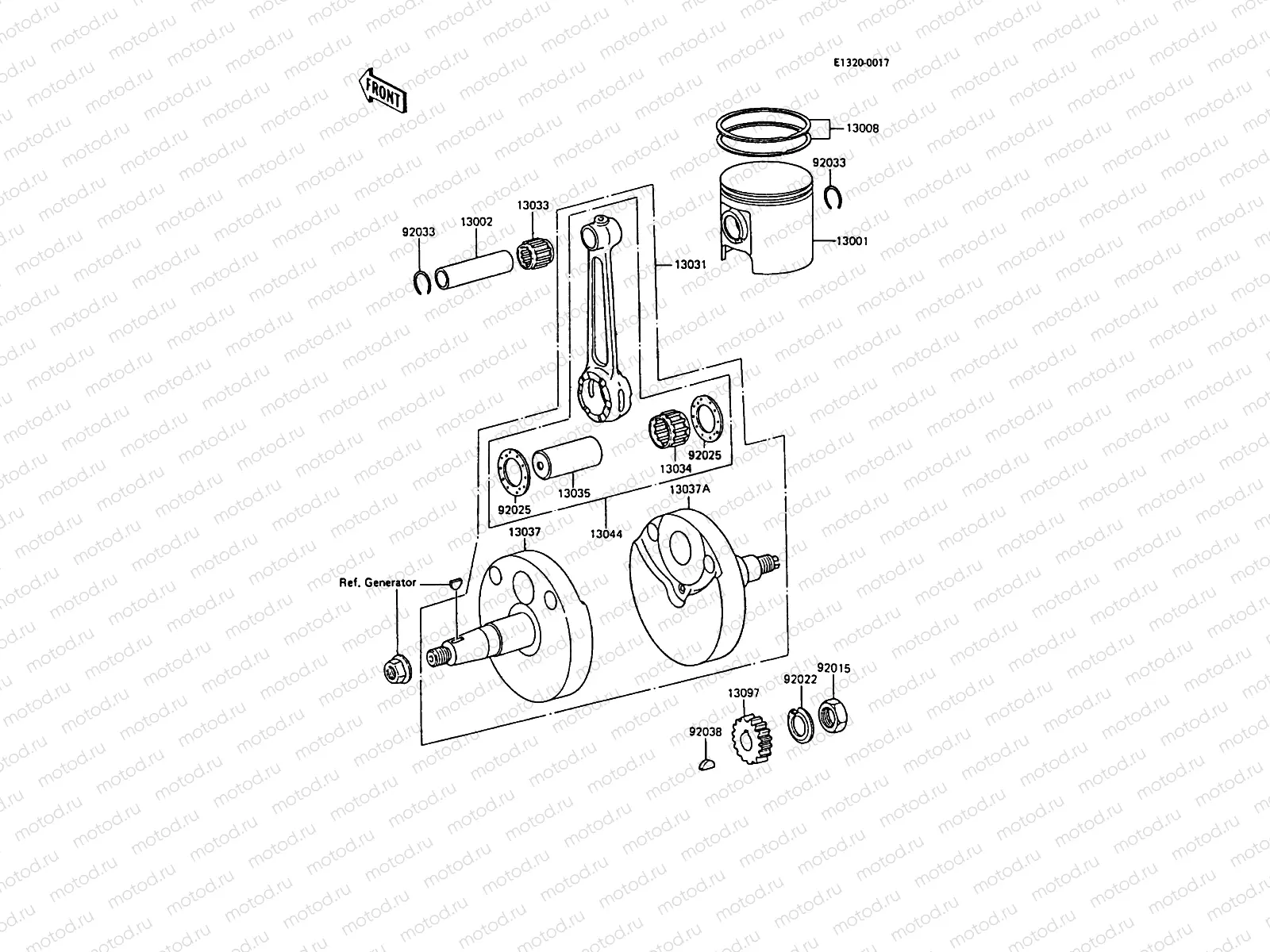 Crankshaft/Piston(s)