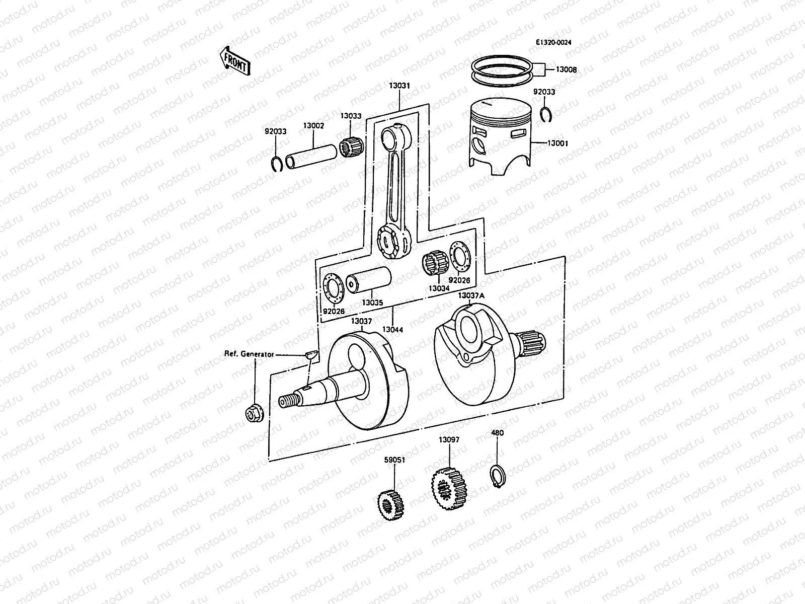 Crankshaft/Piston(s)