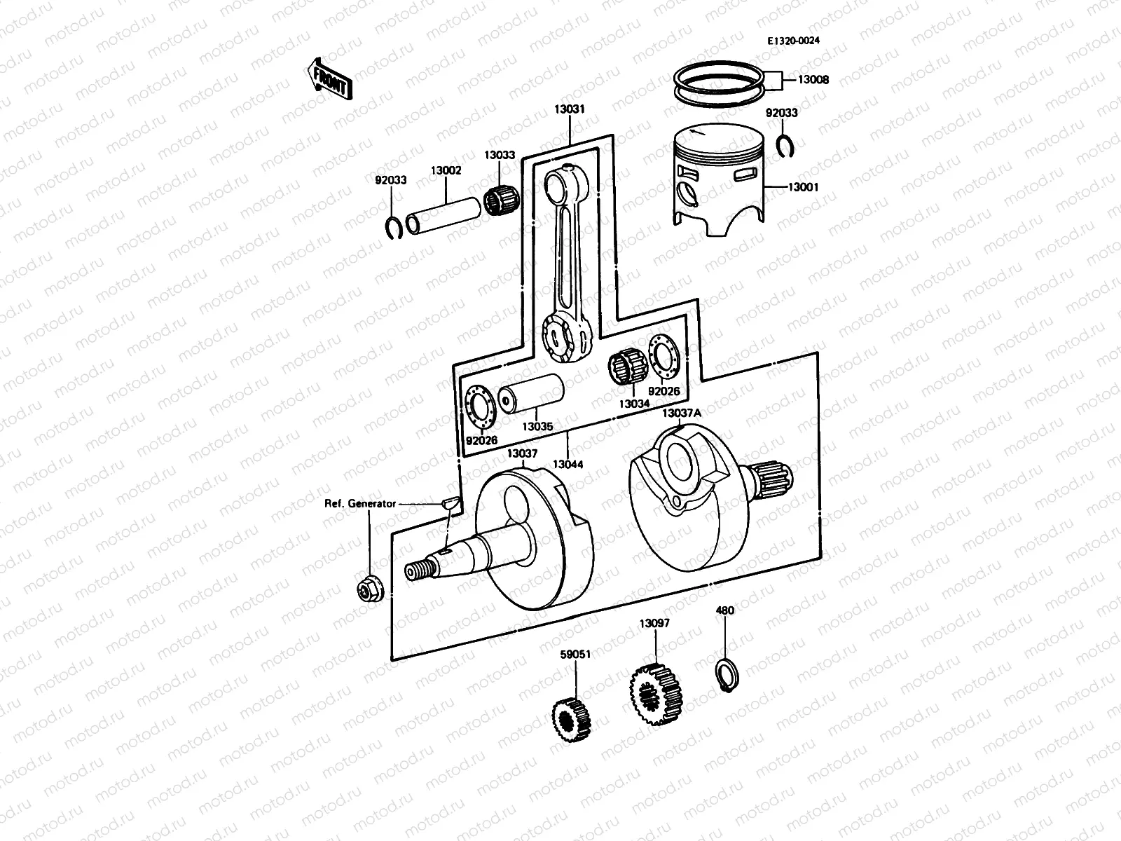 Crankshaft/Piston(s)