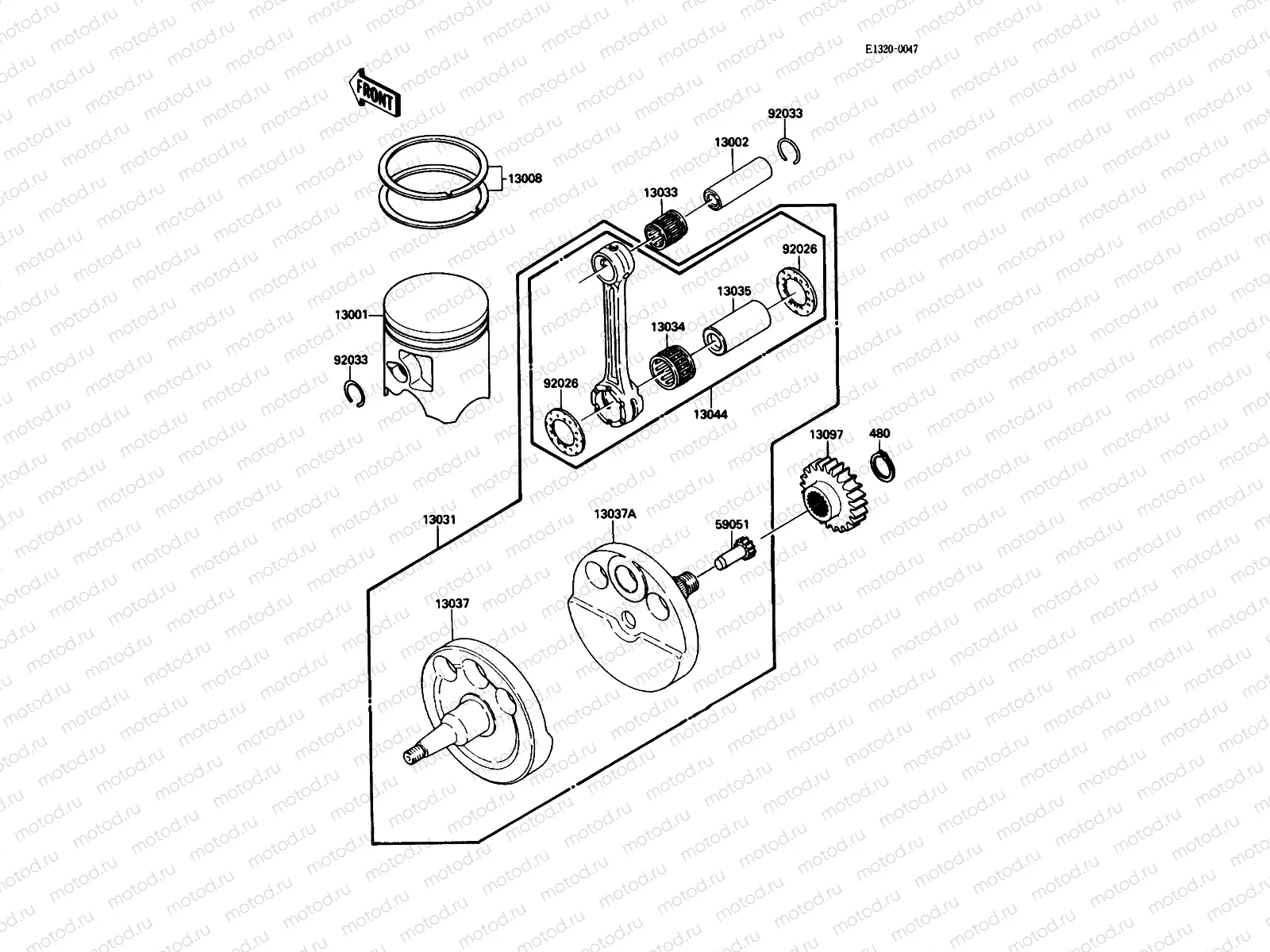 Crankshaft/Piston(s)