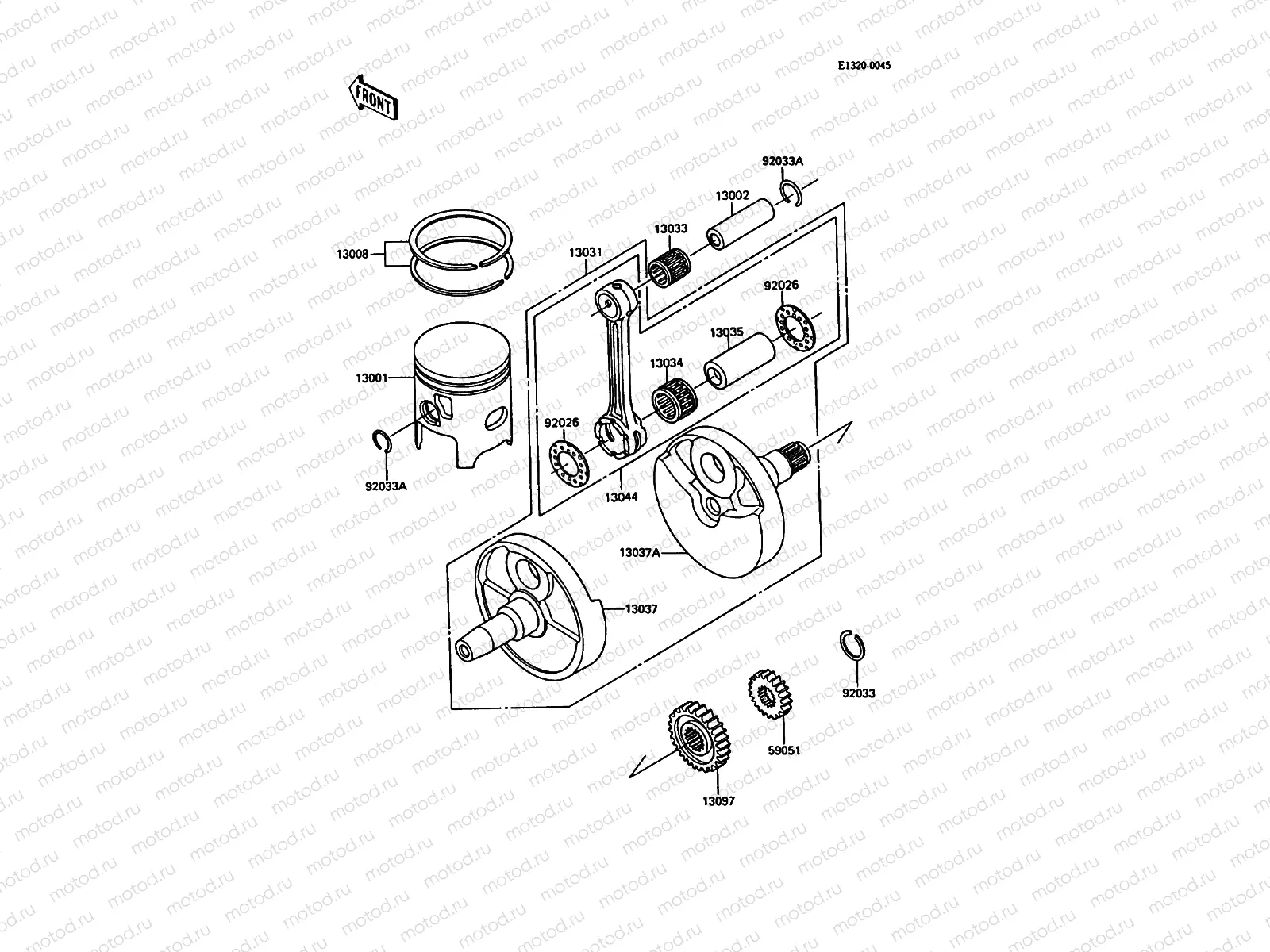 Crankshaft/Piston(s)