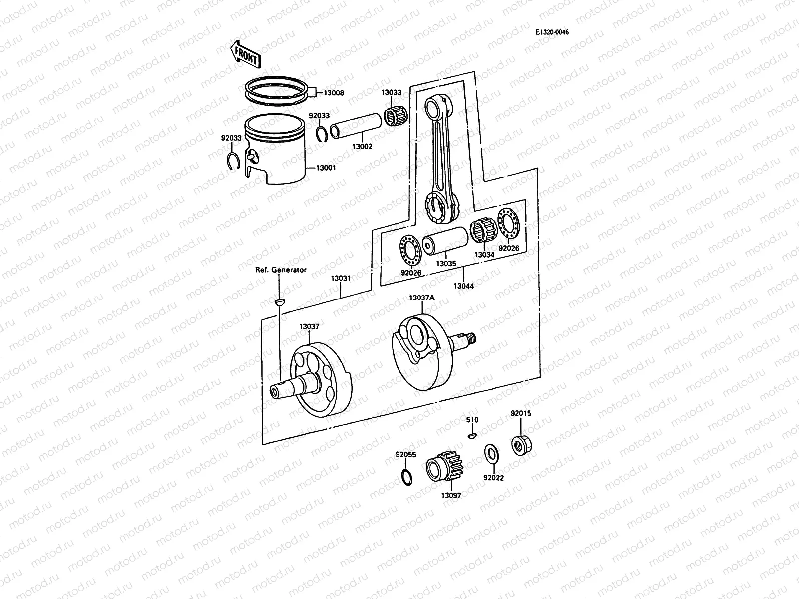 Crankshaft/Piston(s)