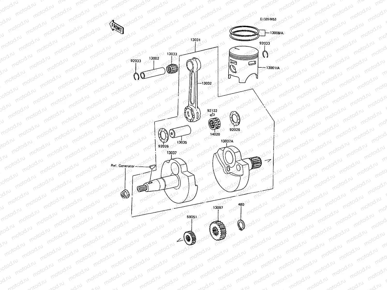 Crankshaft/Piston(s)