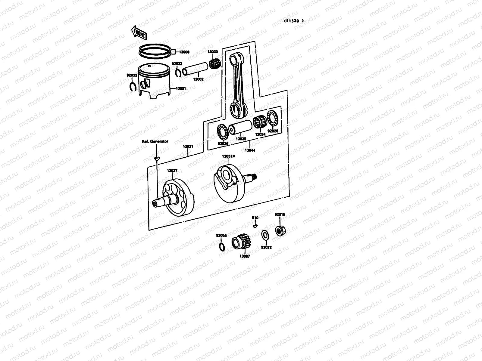 Crankshaft/Piston(s)