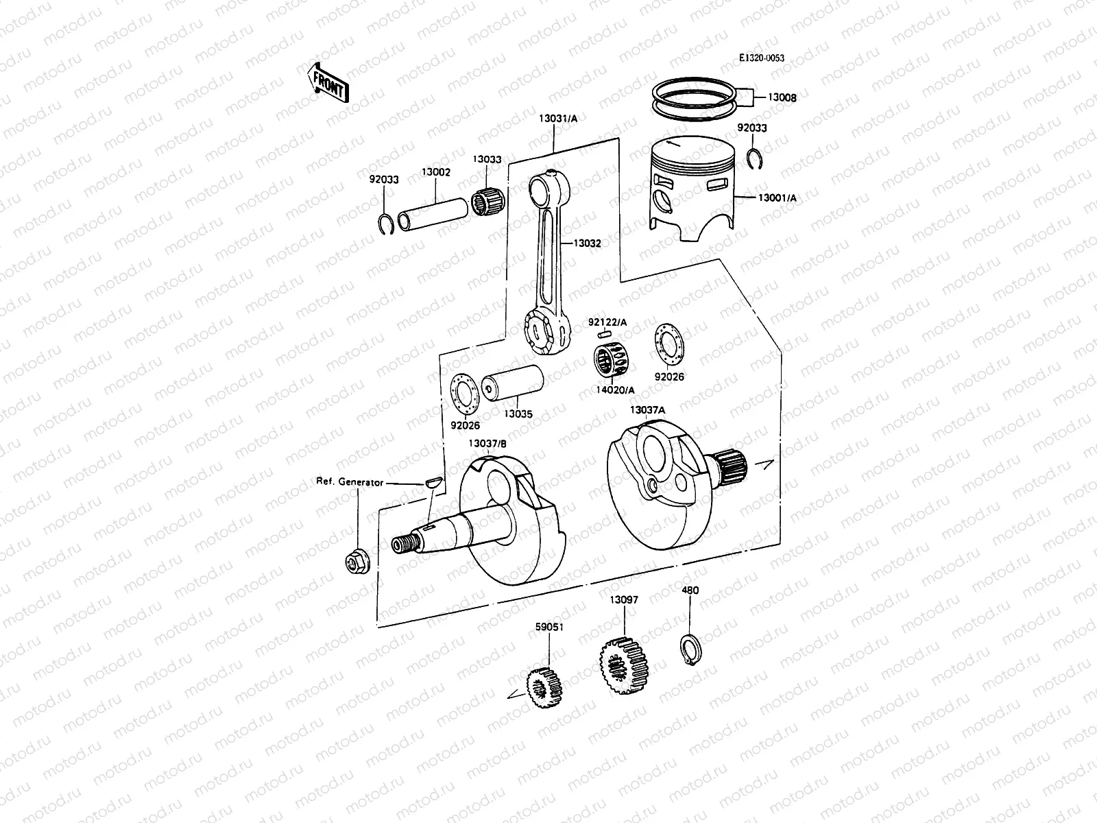 Crankshaft/Piston(s)
