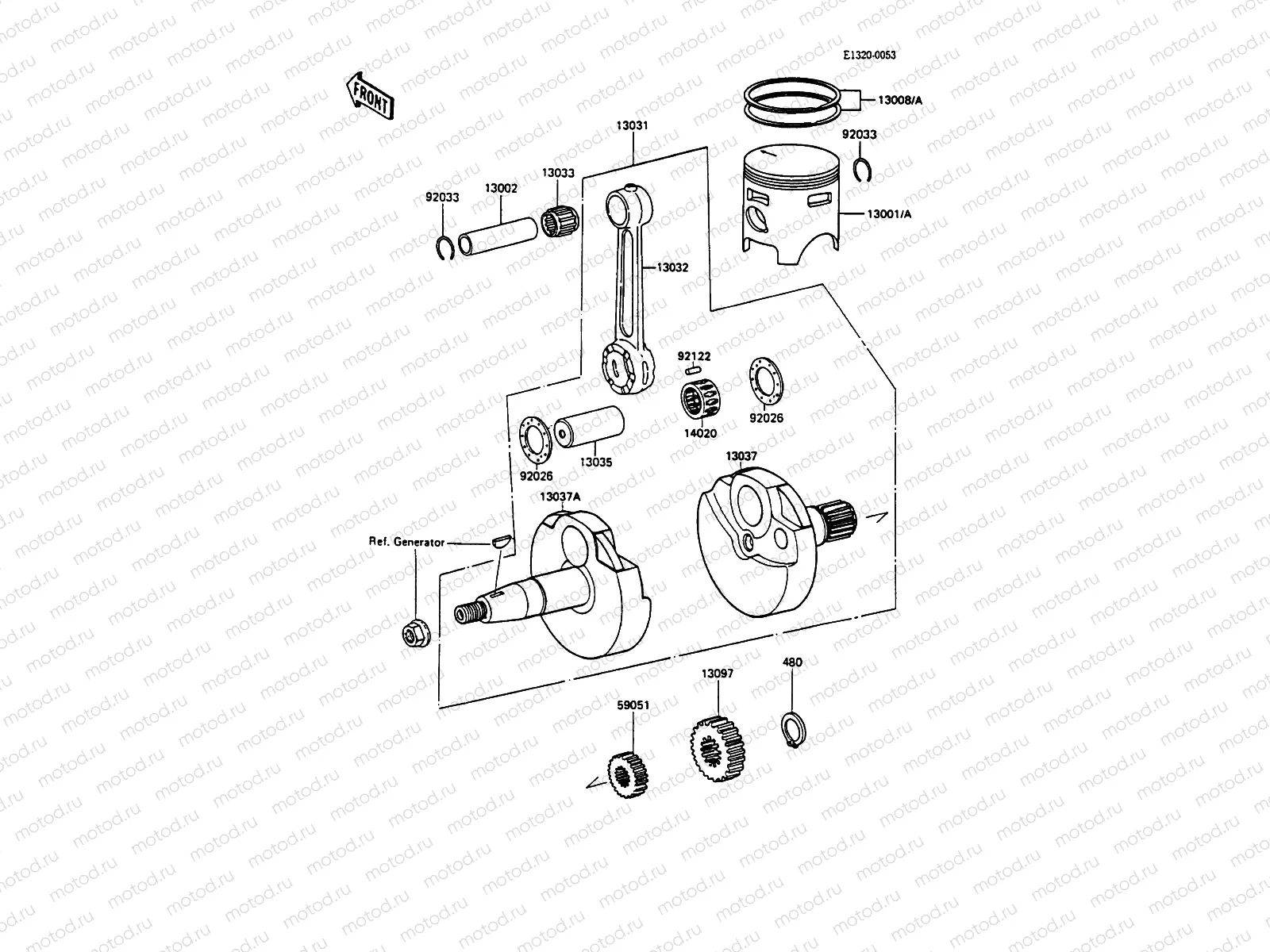 Crankshaft/Piston(s)