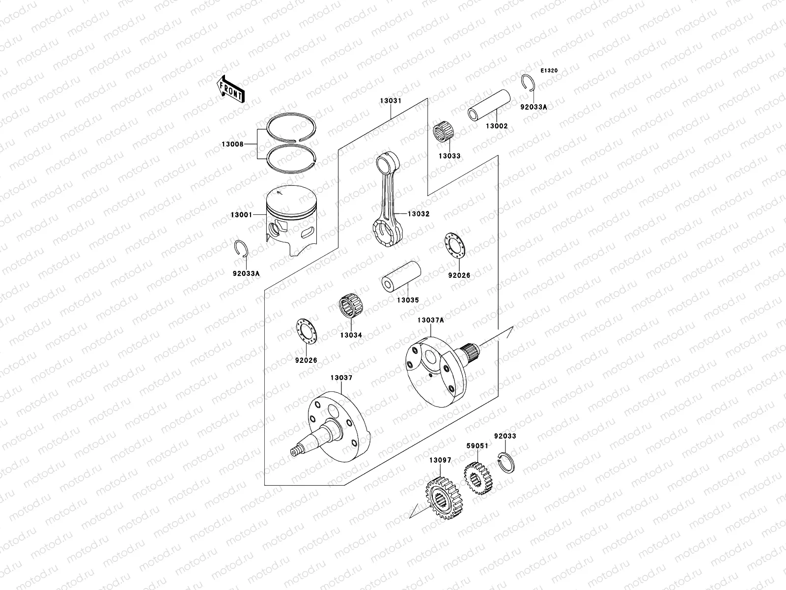 Crankshaft/Piston(s)