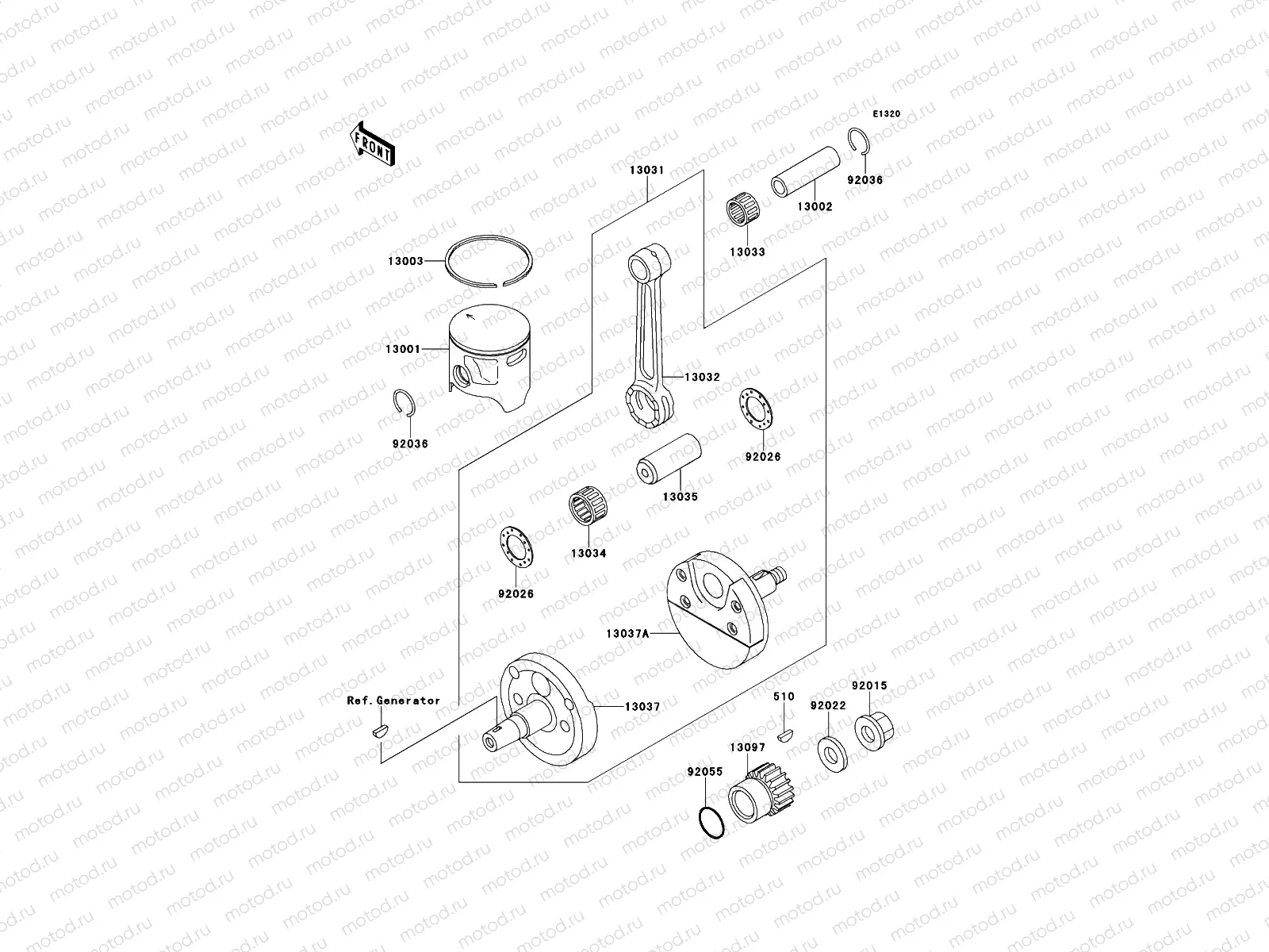 Crankshaft/Piston(s)