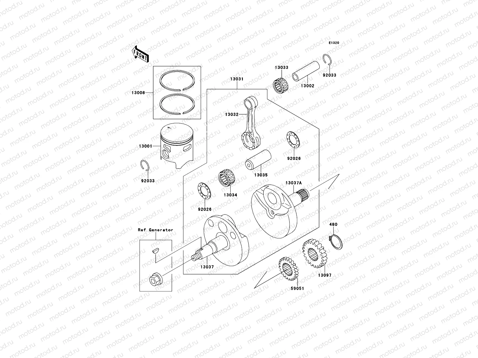 Crankshaft/Piston(s)