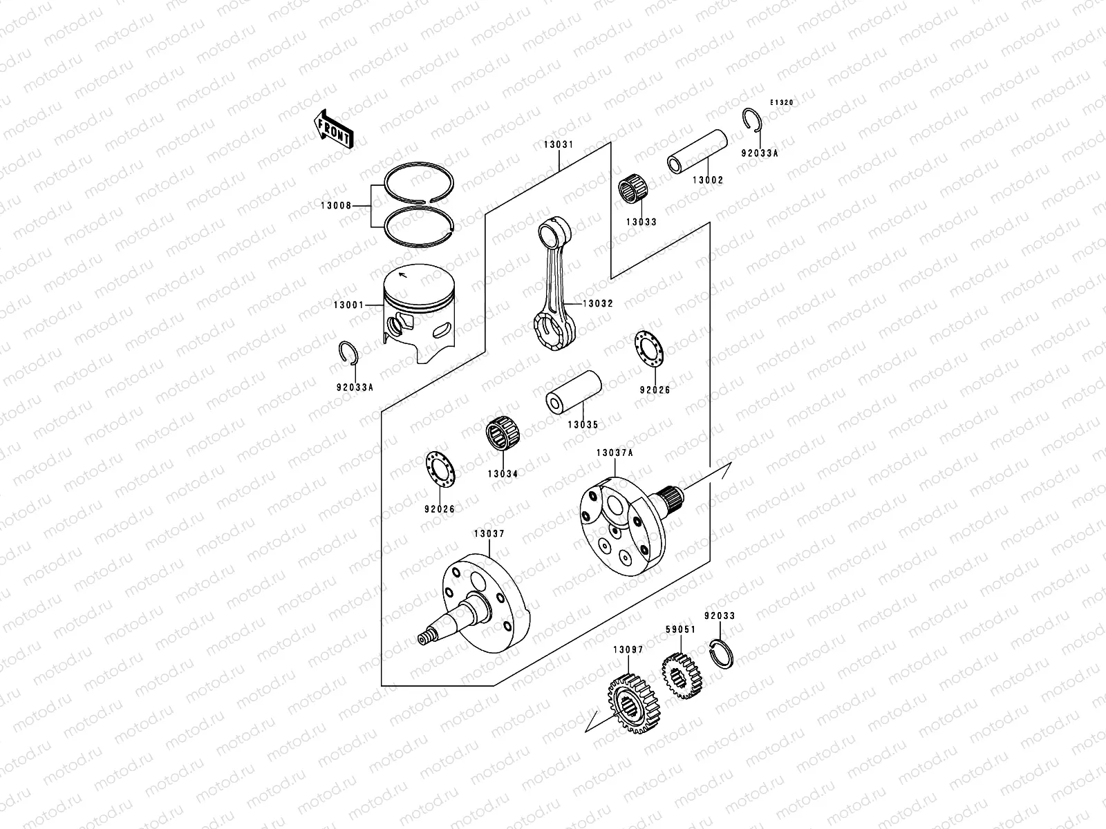 Crankshaft/Piston(s)