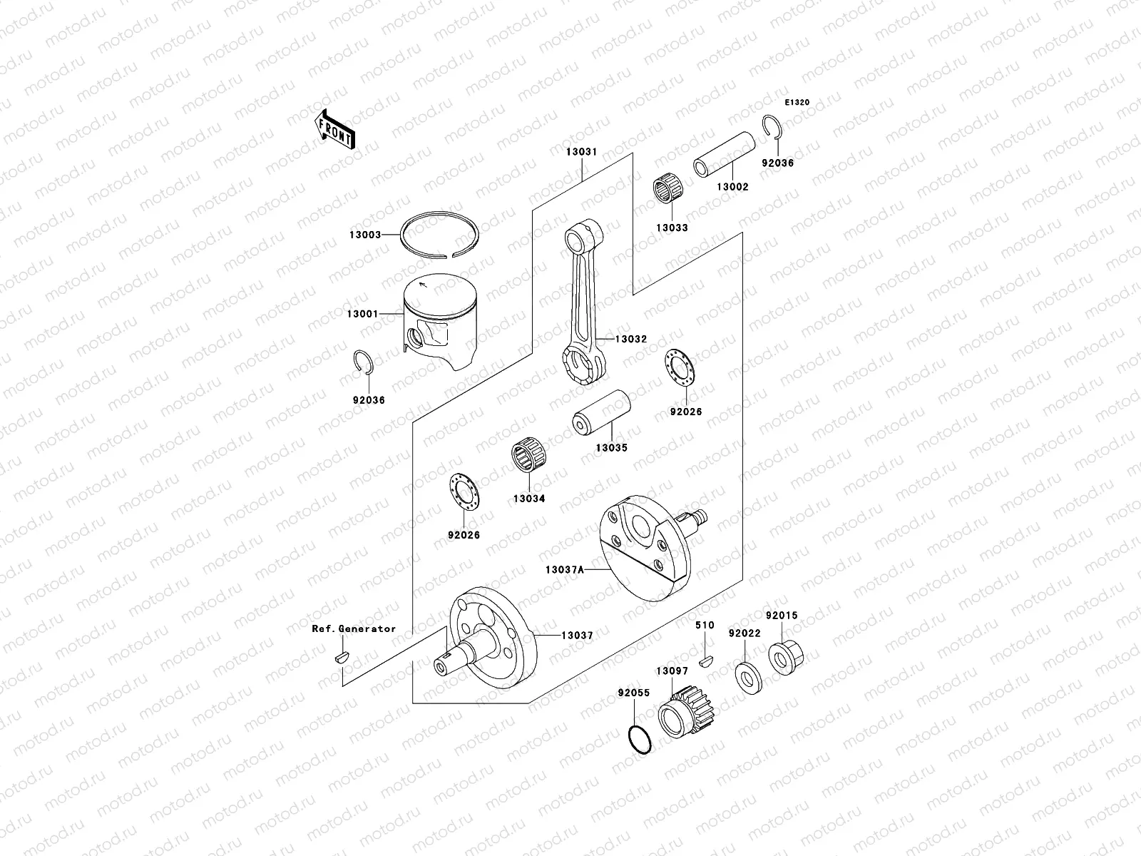 Crankshaft/Piston(s)