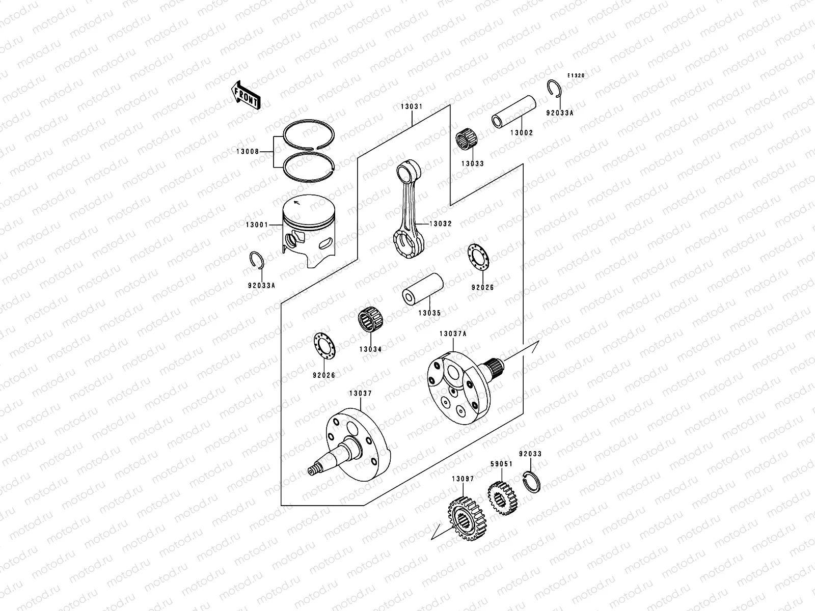 Crankshaft/Piston(s)