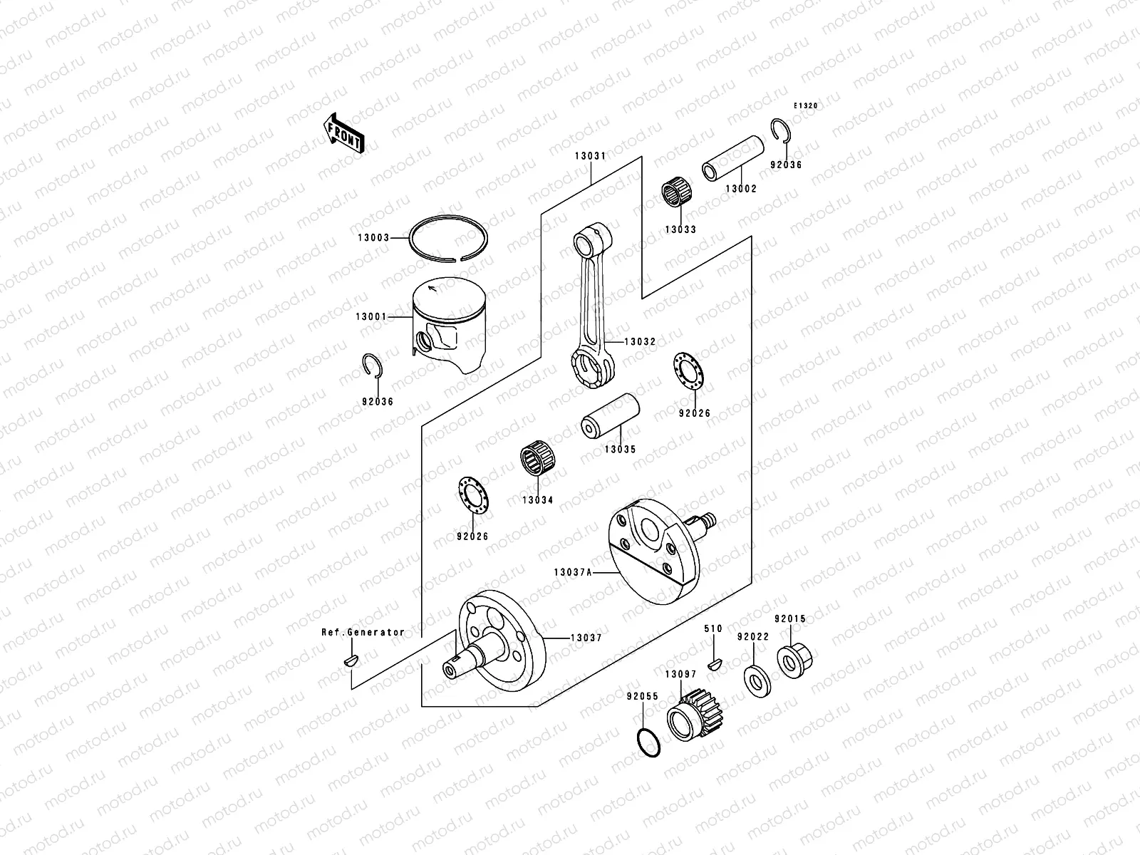 Crankshaft/Piston(s)