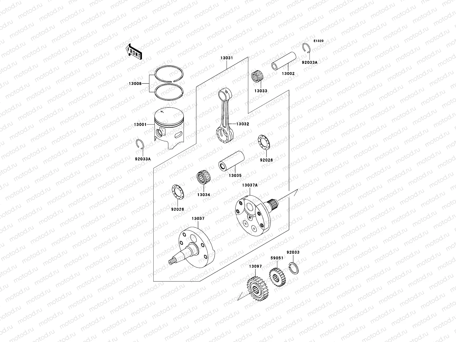 Crankshaft/Piston(s)