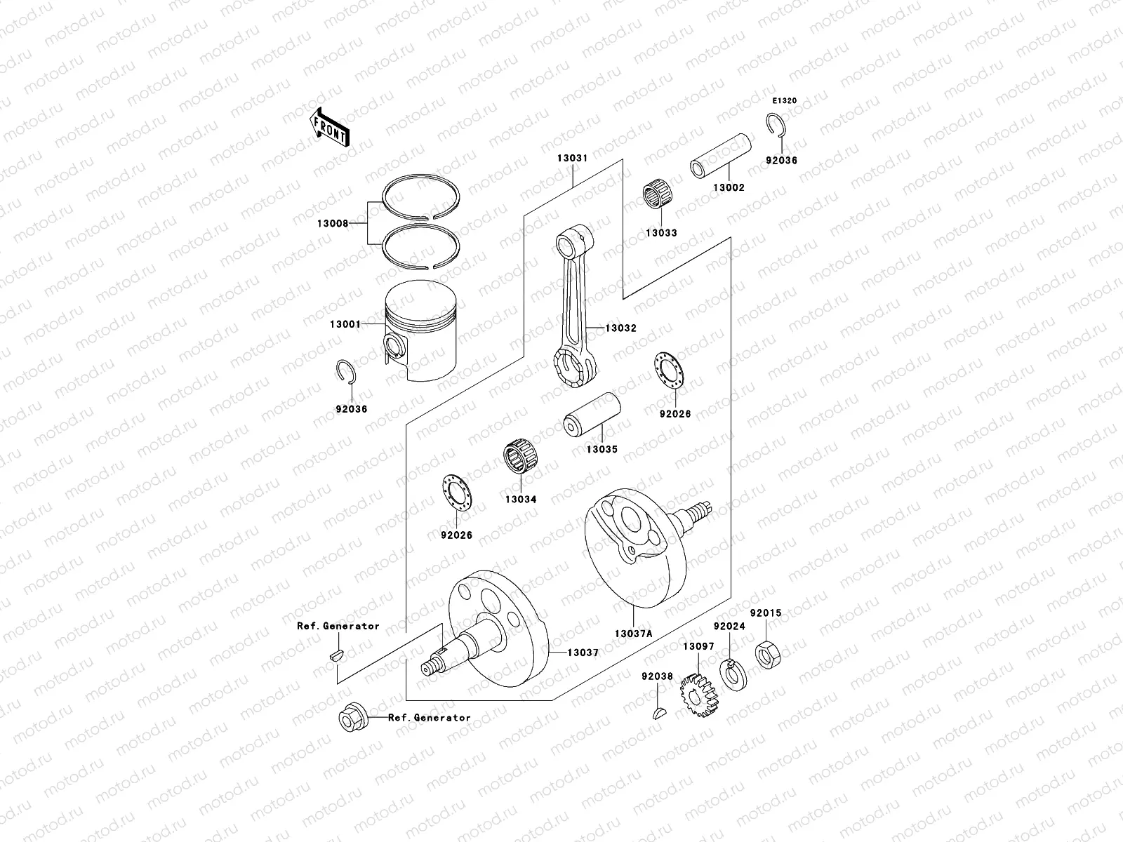 Crankshaft/Piston(s)