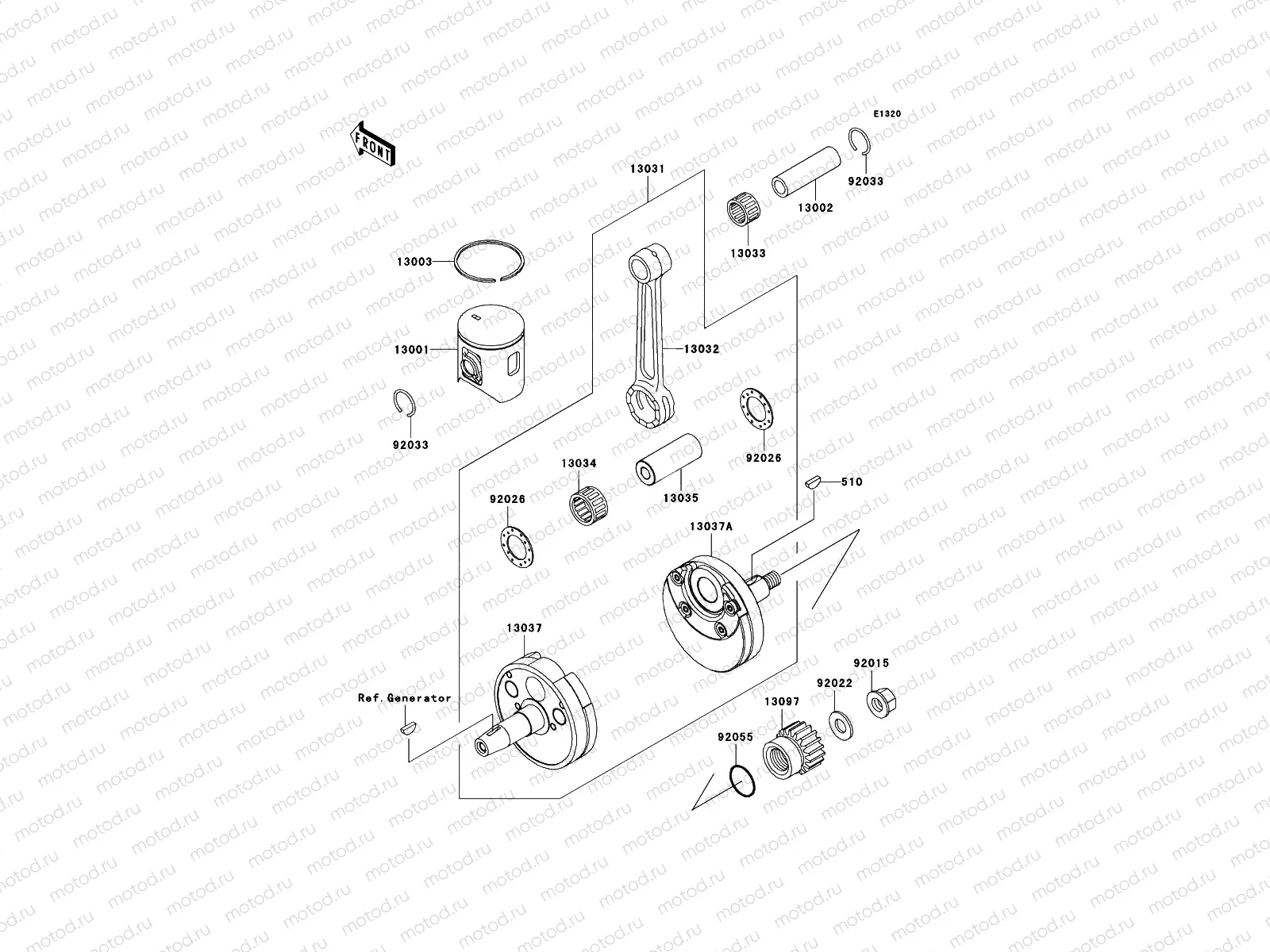 Crankshaft/Piston(s)