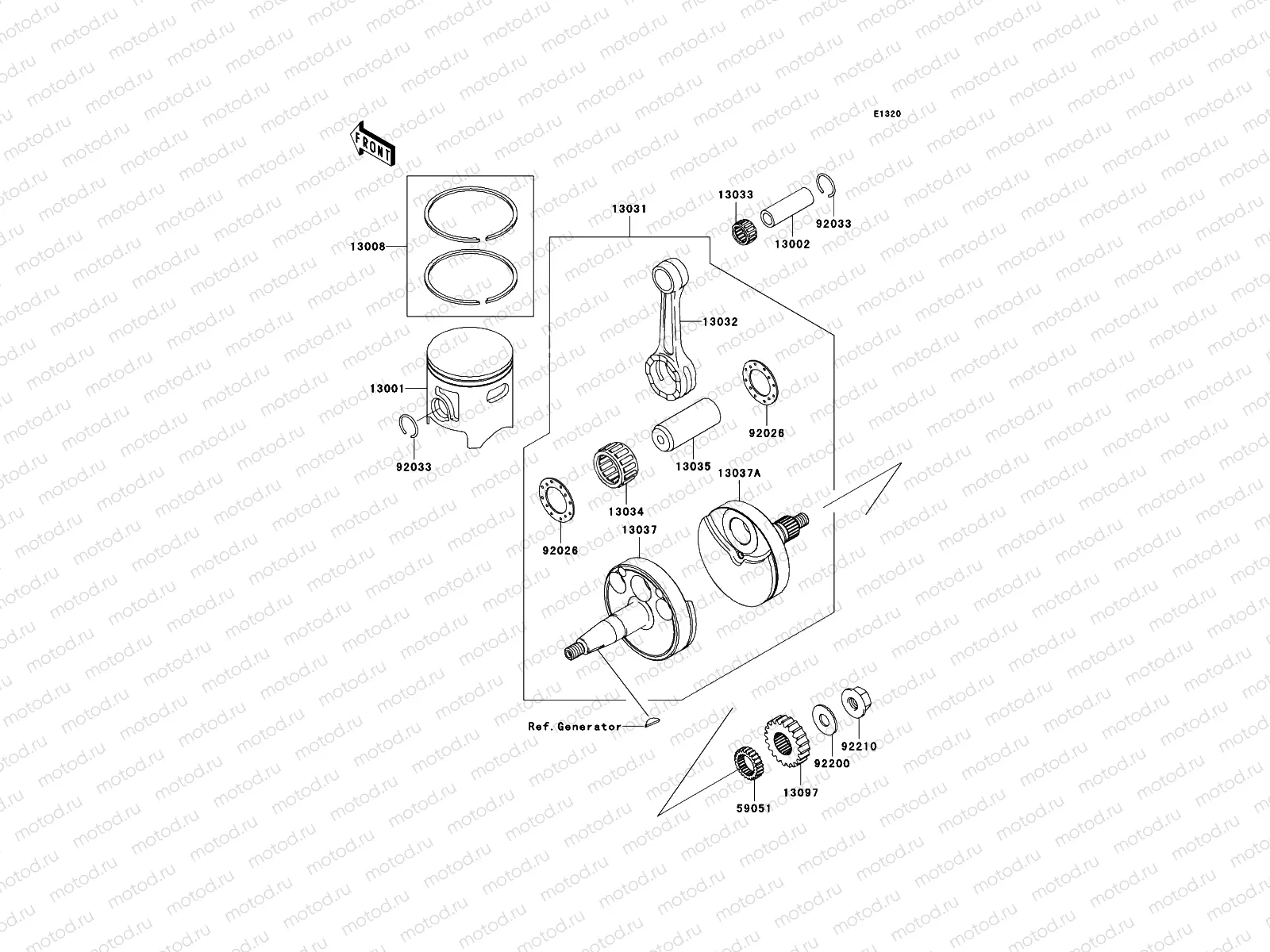 Crankshaft/Piston(s)