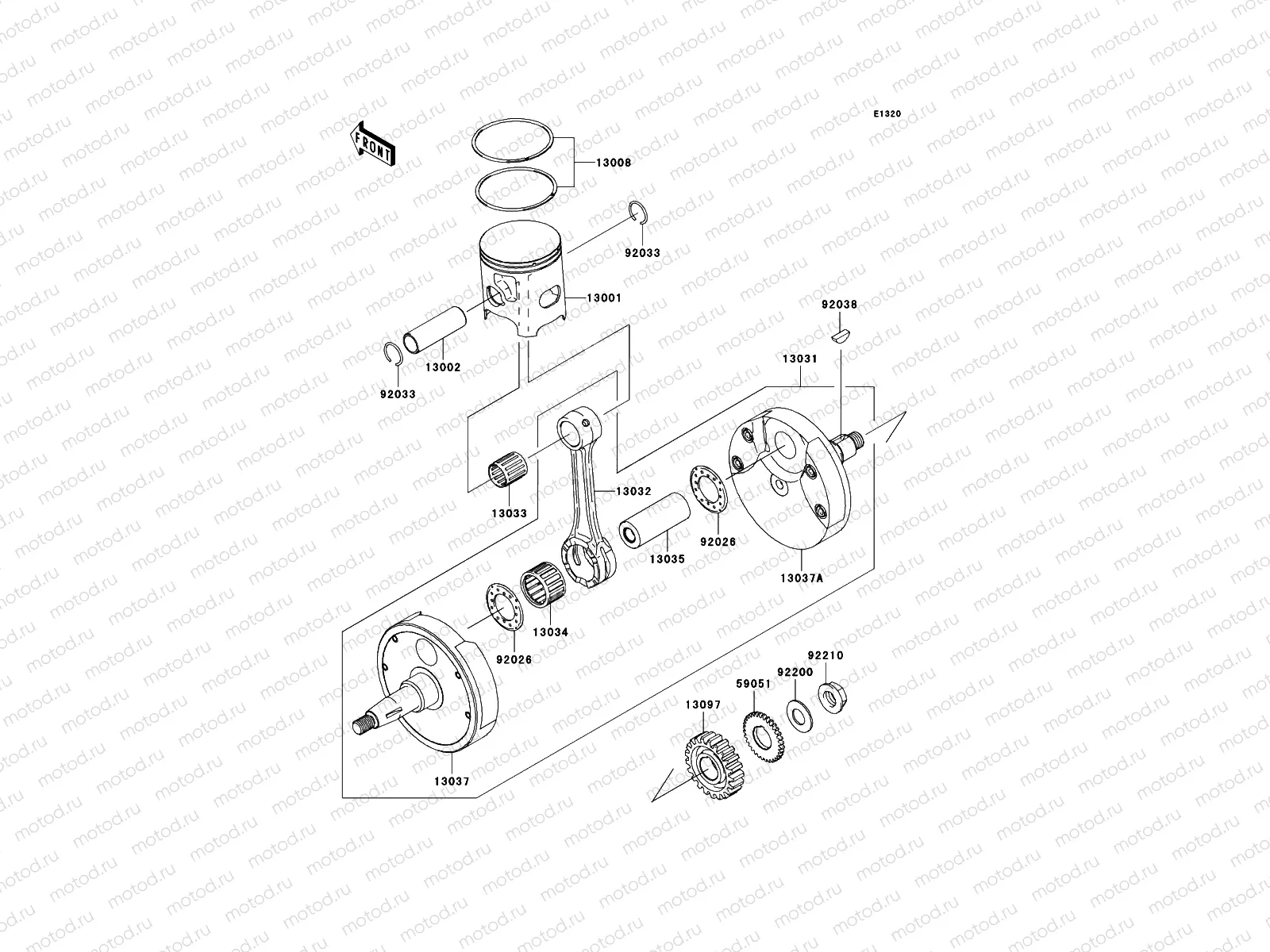 Crankshaft/Piston(s)
