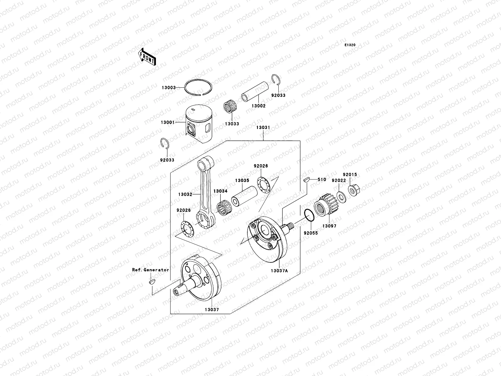 Crankshaft/Piston(s)