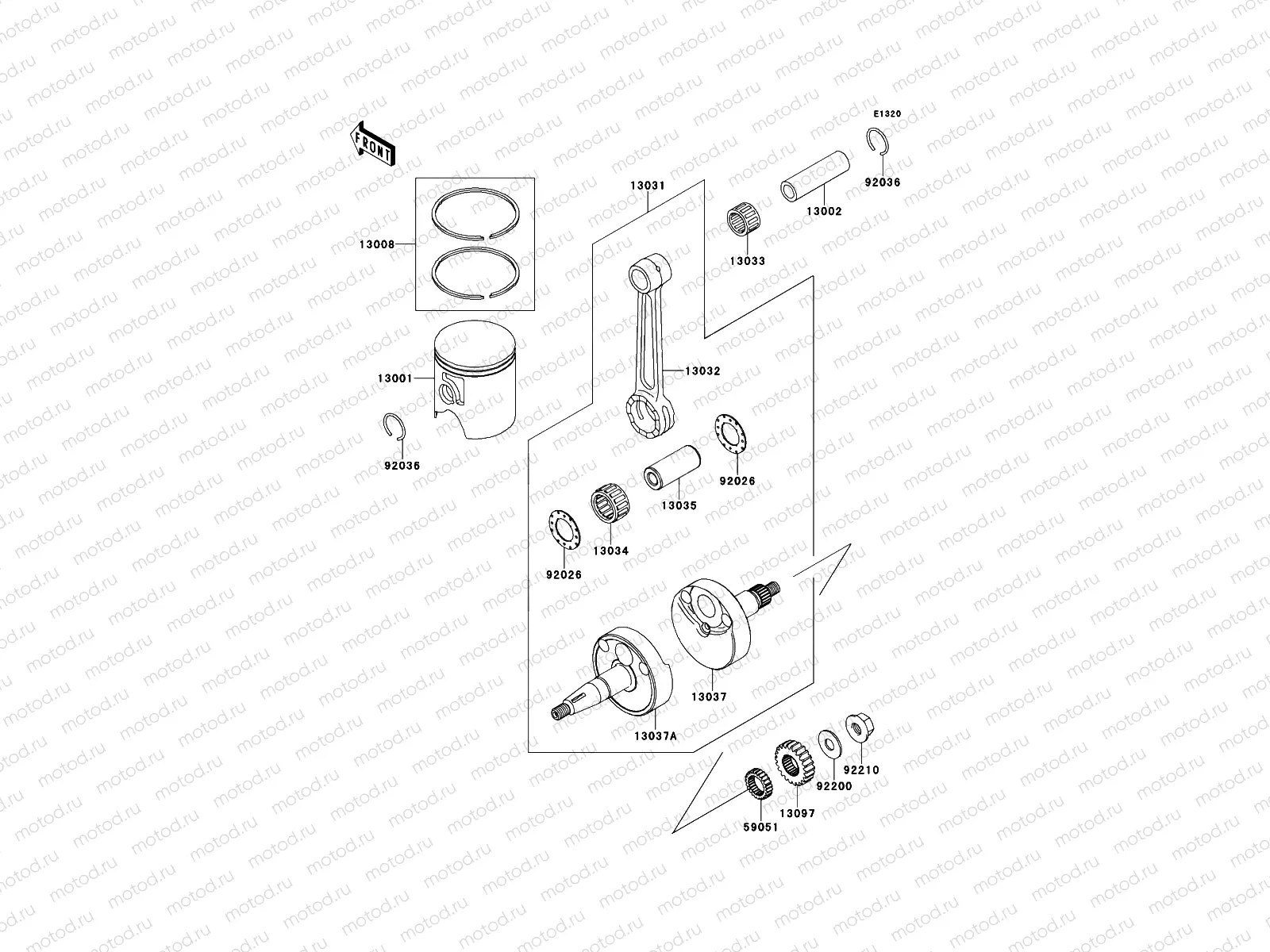 Crankshaft/Piston(s)