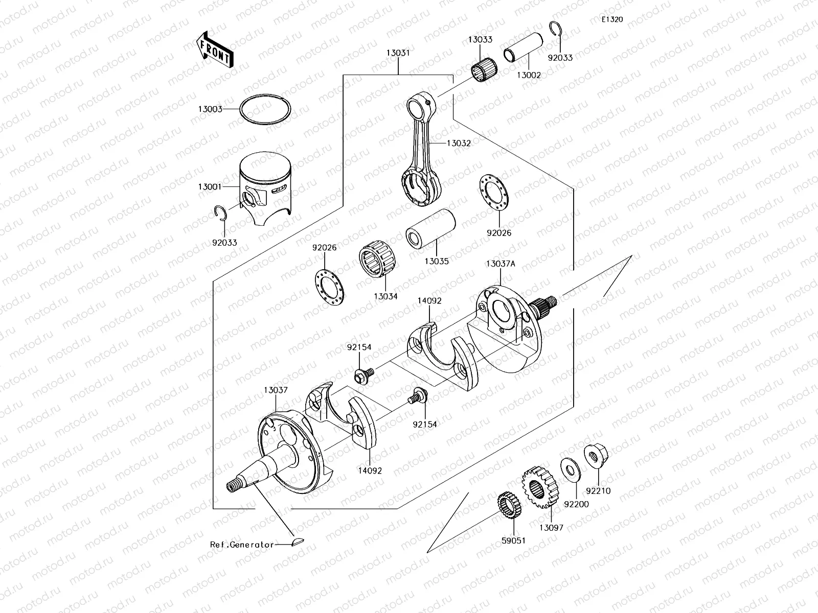 Crankshaft/Piston(s)