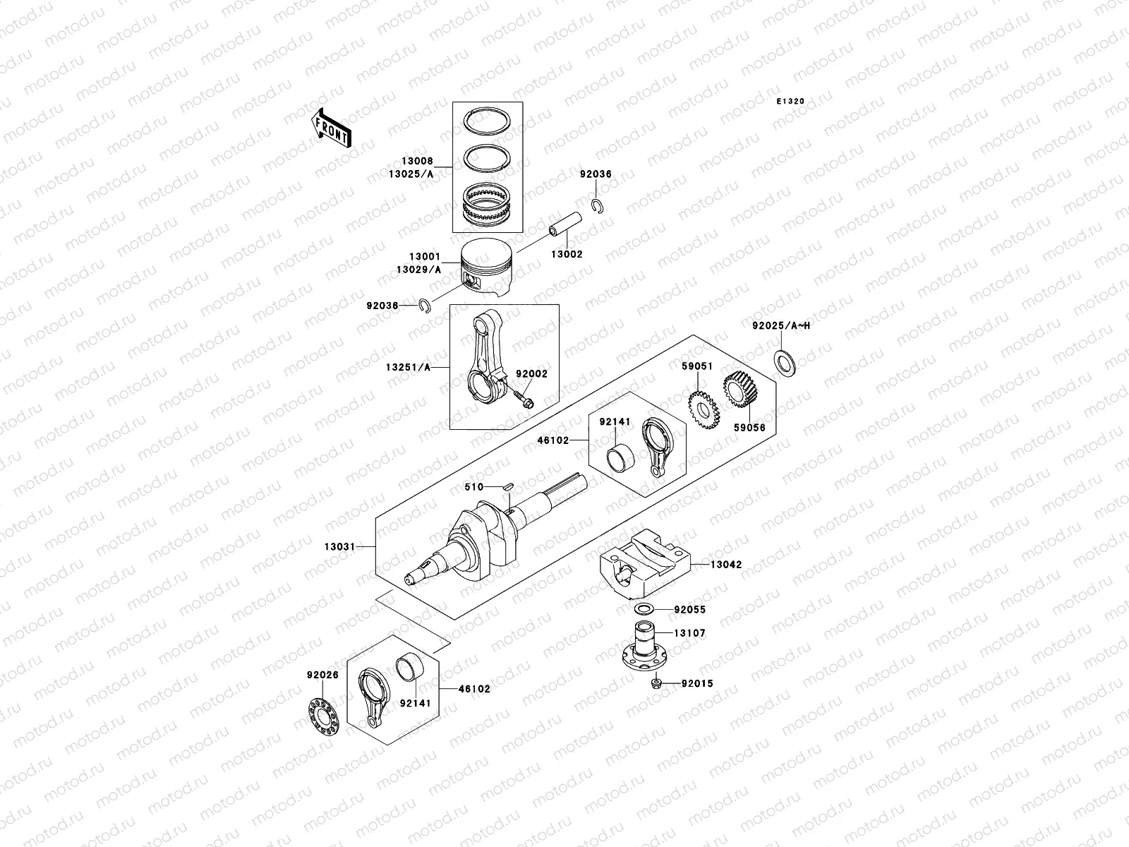 Crankshaft/Piston(s)