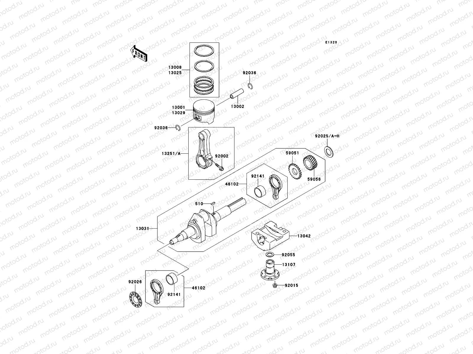 Crankshaft/Piston(s)