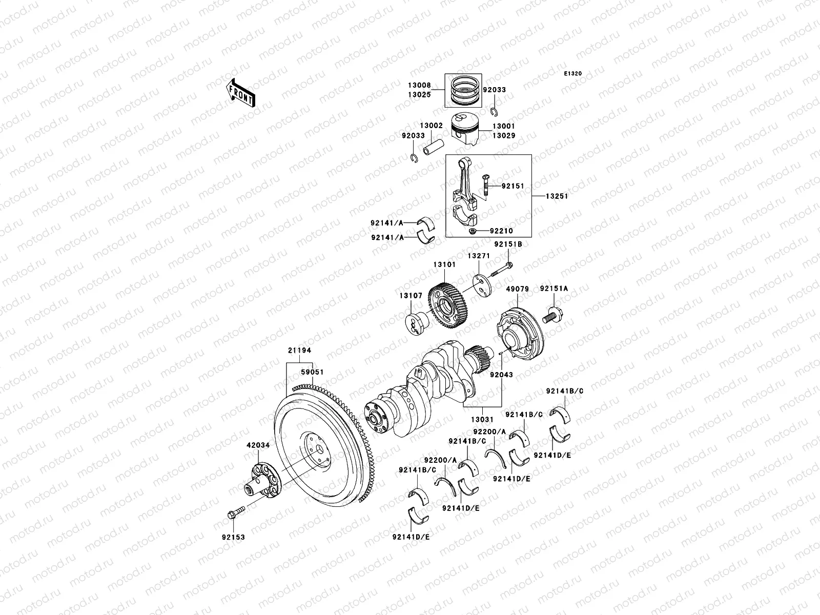 Crankshaft/Piston(s)