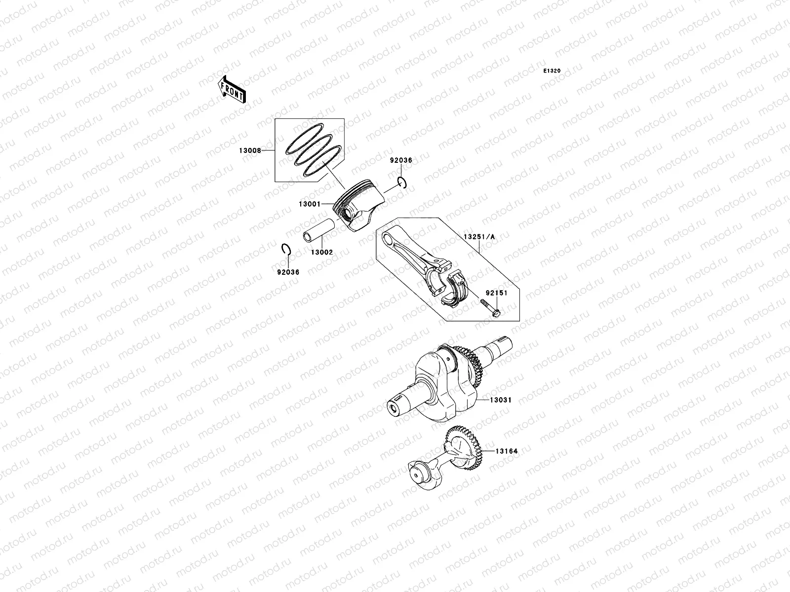 Crankshaft/Piston(s)