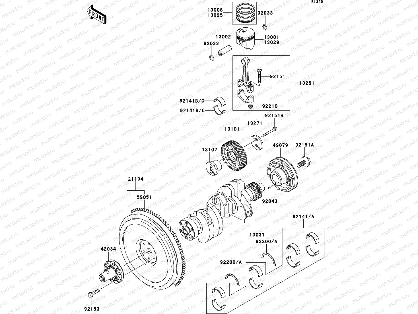 Crankshaft/Piston(s)
