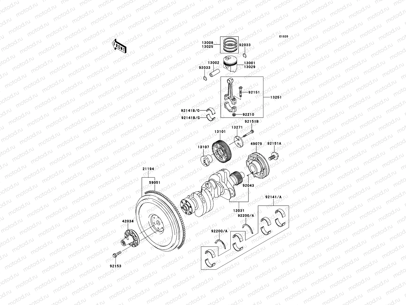 Crankshaft/Piston(s)