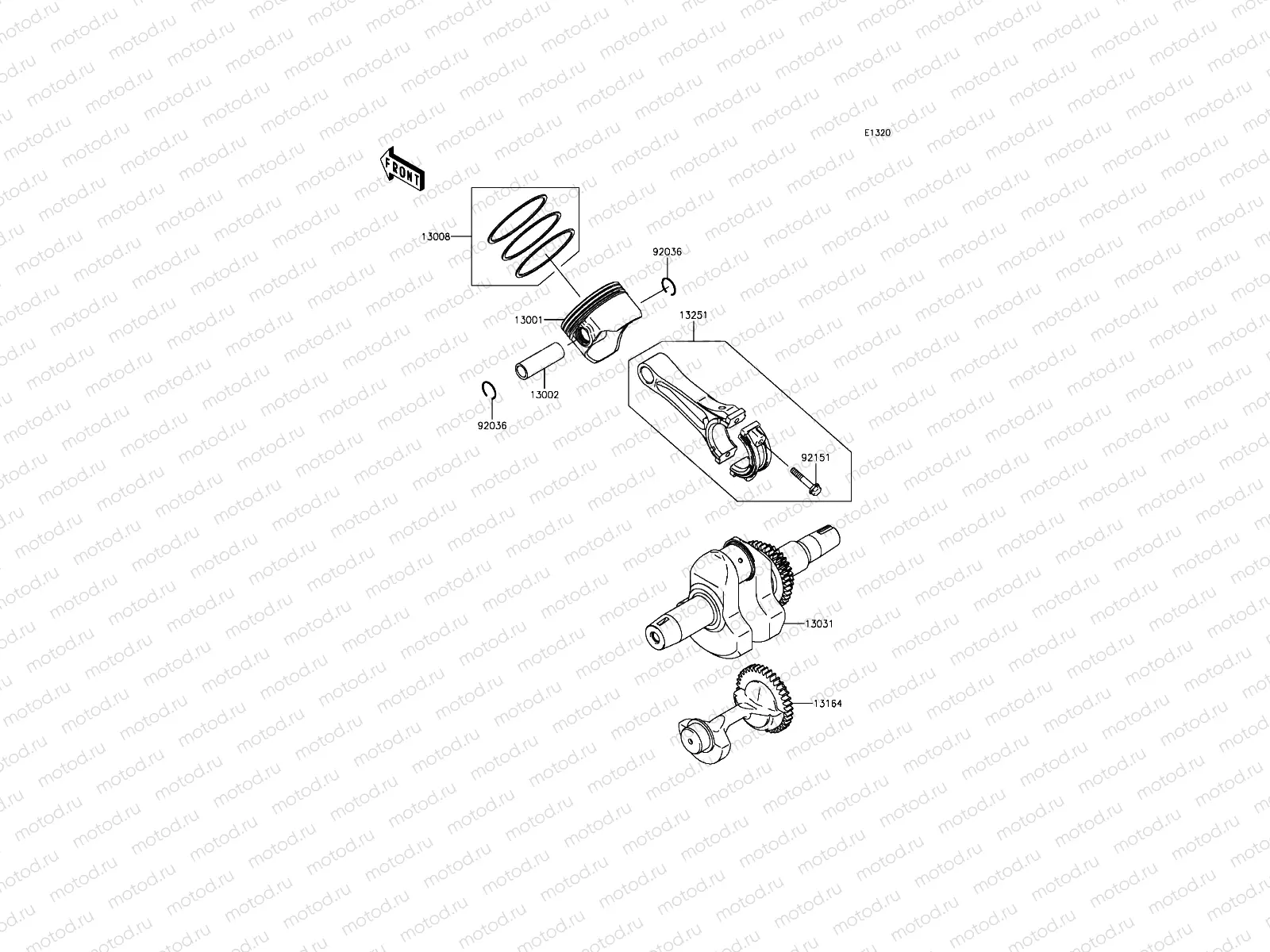 Crankshaft/Piston(s)