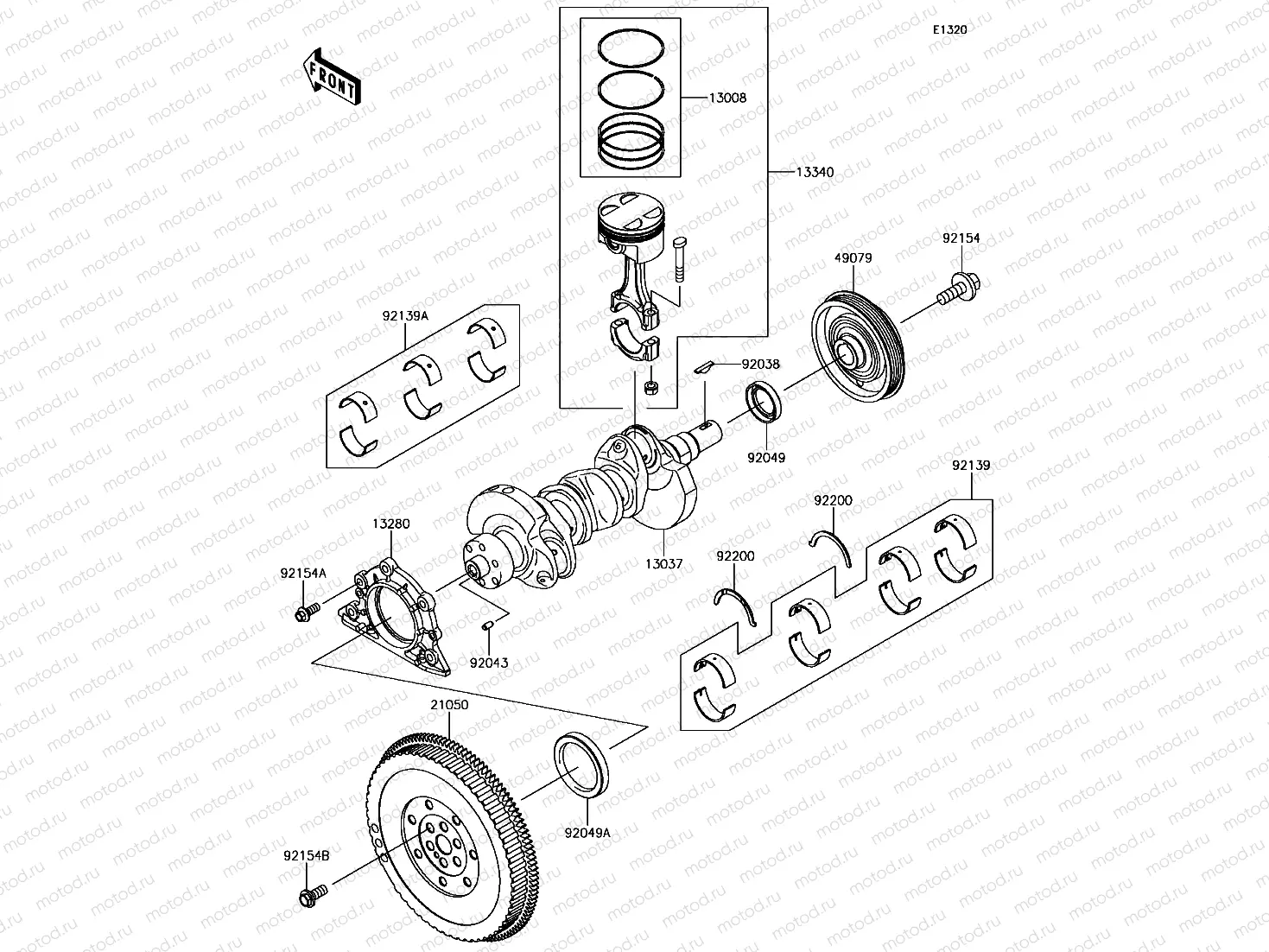 Crankshaft/Piston(s)