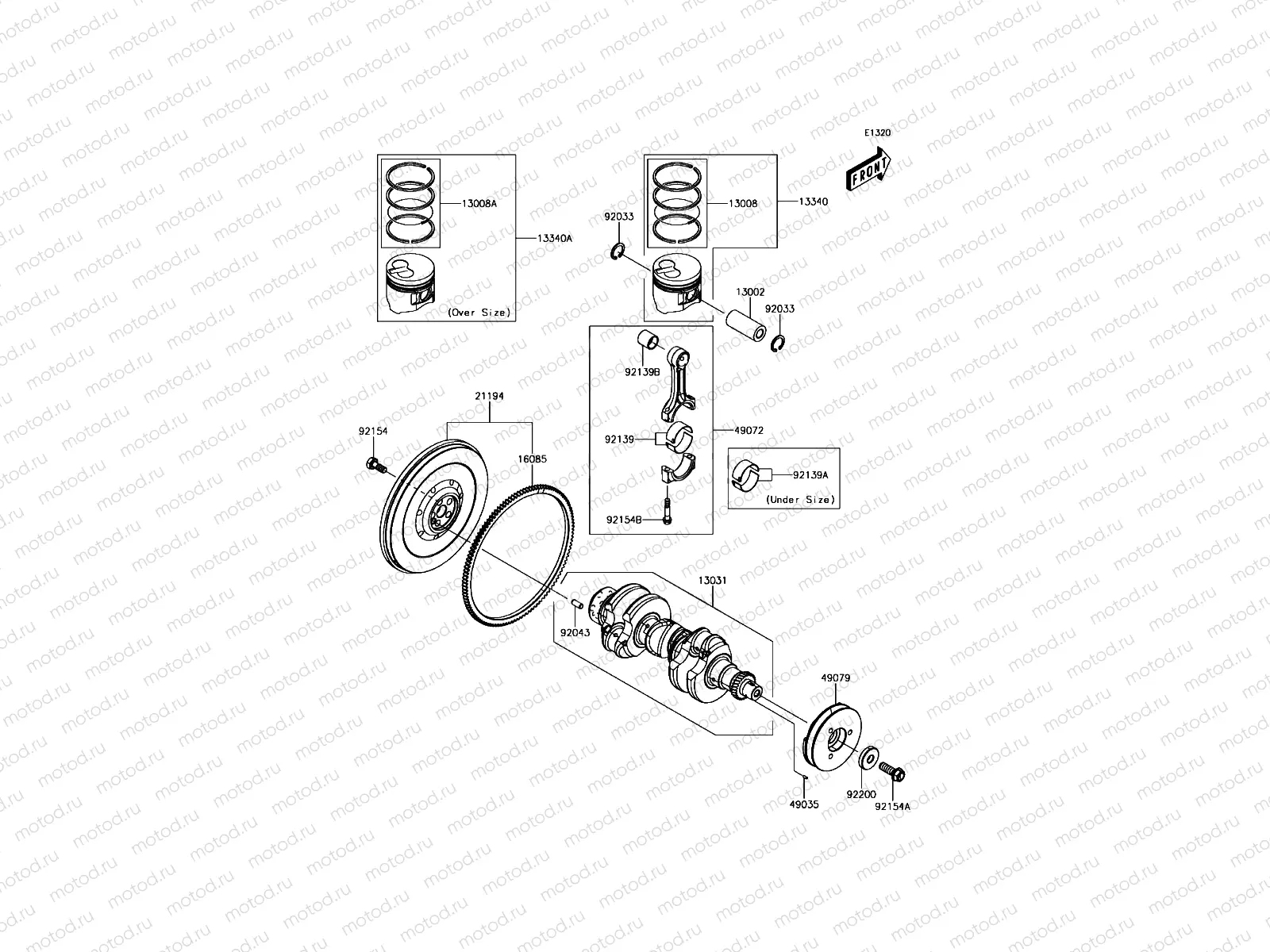 Crankshaft/Piston(s)