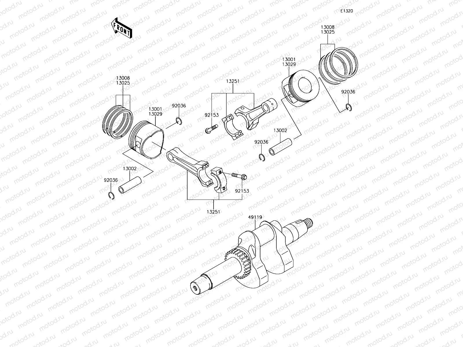 Crankshaft/Piston(s)