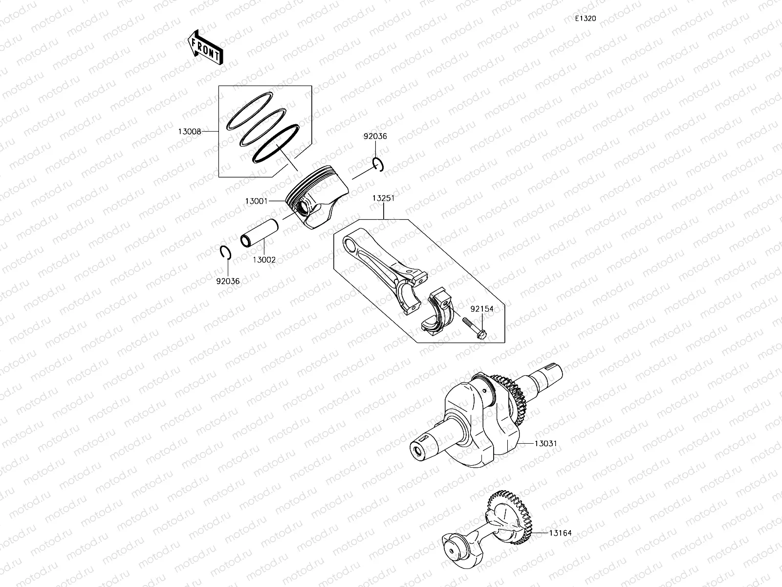 Crankshaft/Piston(s)