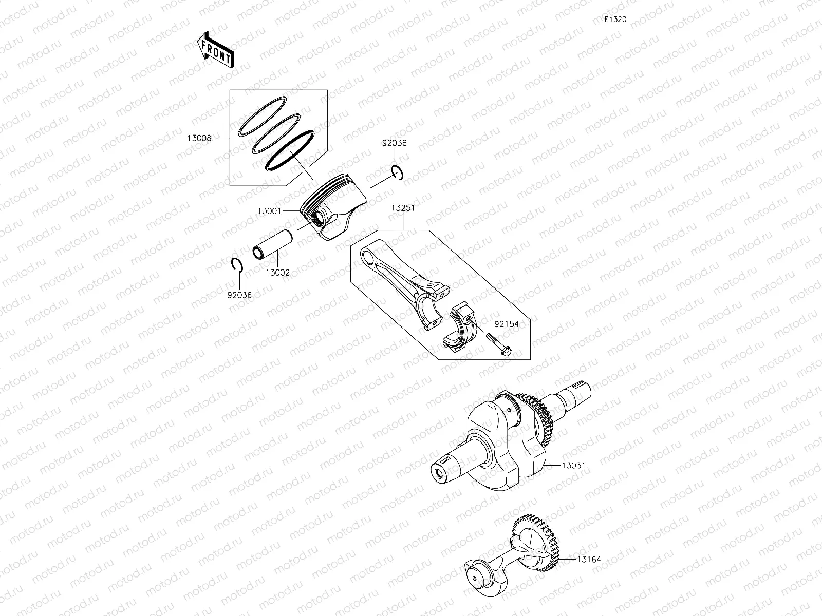 Crankshaft/Piston(s)